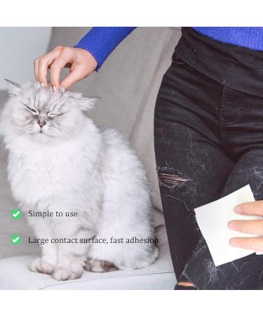 100 Sheets Mini Portable Lint Remover for Clothes & Pet Hair | Travel Size Sticky Dust & Fuzz Remover - Buy Online on GoSupps.com