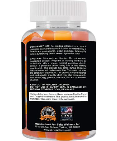 CLINICAL DAILY Fiber Max Vegan High Fiber Gummies - Constipation Relief for Adults & Kids | Prebiotic Inulin Supplement | 90 Gluten-Free Laxative Gummies - Buy Online on GoSupps.com