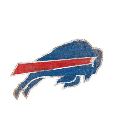 Fan Creations NFL Buffalo Bills Unisex Buffalo Bills Team Logo 8in Cutout, Team Color, 8 inch