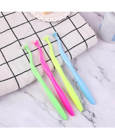 Buy Ouligay 4-Piece Tuft Toothbrush Set | Soft Interspace & End-Tuft Brushes for Detailed Cleaning - Ideal for Braces & Interdental Care - Buy Online on GoSupps.com