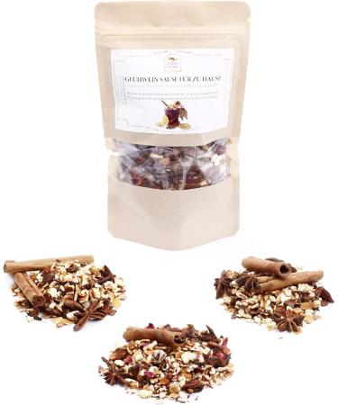  Feine W rze Mulled Wine Sauce for Home | 3 Premium Mulled Wine Spices with Recipe | Mulled Wine White Alcohol-Free Apple Punch | Gluten-Free | 85g - Buy Online on GoSupps.com