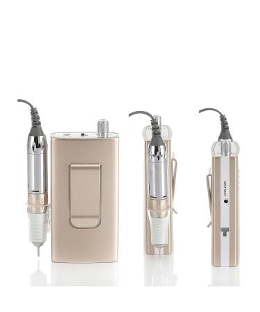 Miss Sweet Portable Rechargeable Electric Nail Drill Machine for Acrylic - Sweet Gold - Buy Online on GoSupps.com