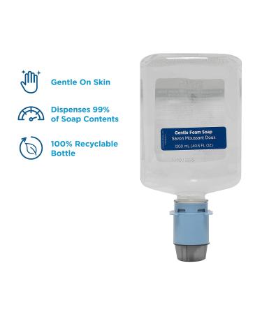 GP PRO Pacific Blue Ultra Automated Touchless Foam Hand Soap Dispenser Refill - Dye and Fragrance Free - 3 Refills, 1200 mL Each - 40.5 Fl Oz (Pack of 3) - Buy Online on GoSupps.com