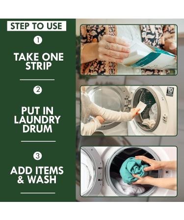 Laundry Detergent Sheets - Hypoallergenic Eco-Friendly Biodegradable & Cruelty-Free - Travel Friendly (Unscented 80 Loads - Buy Online on GoSupps.com