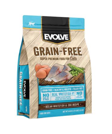 Evolve Grain Free Ocean Whitefish and Egg Cat Food