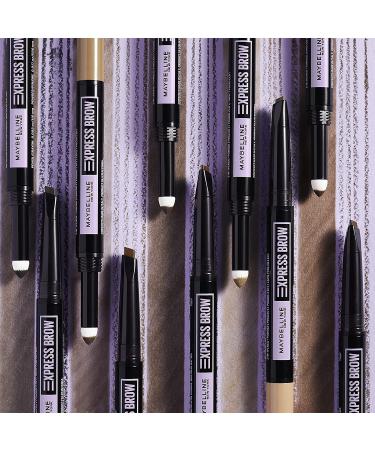 MAYBELLINE Express Brow Satin Duo 025-Brunette | Long-Lasting Eyebrow Pencil & Powder for Perfect Brows | International Shipping Available - Buy Online on GoSupps.com