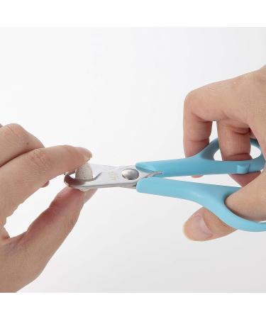 ALLEX Large Pill Splitter Scissors | Japan-Made Tablet and Pill Cutter | Cuts up to 0.47 Inches | Blue Color | Easy to Use - Buy Online on GoSupps.com