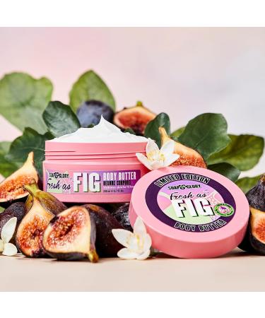 Shop Soap & Glory Limited Edition Fresh as Fig Body Butter - Moisturizing Body Cream for Dry Skin with Shea Butter Aloe Vera & Rosehip Oil - 200 ml - Buy Online on GoSupps.com