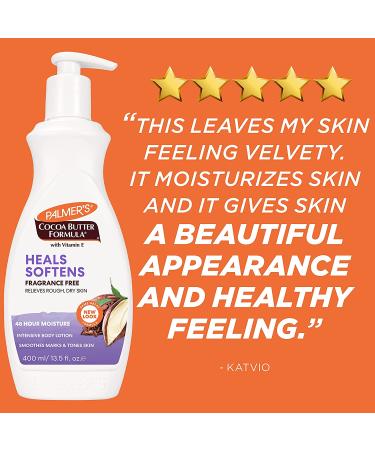 Palmer's Cocoa Butter Formula Fragrance-Free Lotion 13.5 Fl Oz - 3 Pack Best Price - Buy Online on GoSupps.com