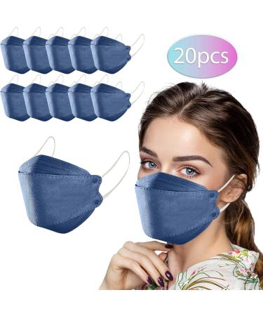 Shop WEXCV Butterfly Motif Adult Mouth Protection Masks 5/20/30/100 Pieces Black Breathable Dust-Tight Perfect for Women - Buy Online on GoSupps.com