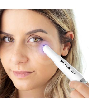 Innovagoods Electrical Eye Massager - Anti-Wrinkle & Anti-Aging Device for Dark Circles & Eye Bags with Phototherapy & Thermotherapy - Buy Internationally - Buy Online on GoSupps.com