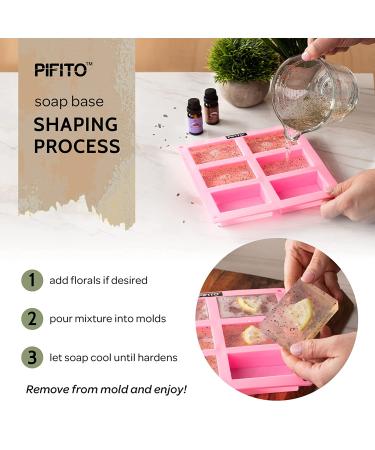 Pifito Argan Oil Melt and Pour Soap Base - 5 lb | Premium 100% Natural Glycerin Soap | Luxurious Soap Making Supplies - Buy Online on GoSupps.com