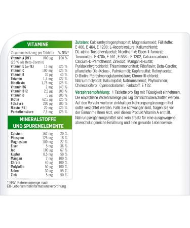Centrum A to Zinc - 180 High-Quality Dietary Supplements for Complete Micronutrient Supply | Daily Wellness Boost | International Shipping Available - Buy Online on GoSupps.com