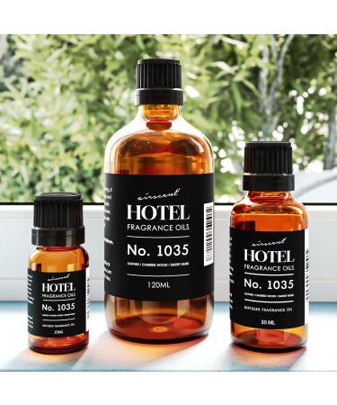 AirScent Hotel Diffuser Oil No. 1035 Inspired by Gramercy Park's Cade 26 Santal Blend - Fragrance Oil for Ultrasonic and Waterless Diffusers and Crafting - 10 mL 0.34 fl oz Glass Bottle with Dropper 0.34 Fl Oz (Pack of 1) - Buy Online on GoSupps.com