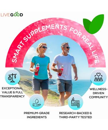 LIVEGOOD E3 Preworkout Powder with BCAA EAAs Electrolytes and Alpha-GPC for Energy Endurance Hydration and Nitric Oxide Support Natural Pre Workout for Men and Women (30 Servings) - Buy Online on GoSupps.com