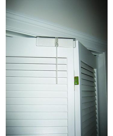 Safety Innovations Complete Deluxe Bi-fold Door Lock - (2- Pack) - Fits Bi-Fold Doors from 1 1/8" - 1 3/8" Thick - Made from Unbreakable Clear Polycarbonate - Buy Online on GoSupps.com