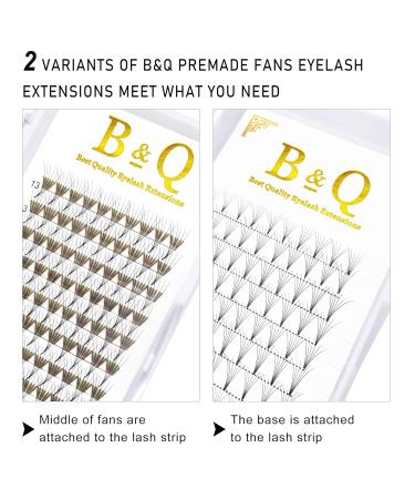 Eyelash Fan 6D-C-07-12 | Premium Black Eyelash Extensions | C & D Curl | 0.07 Volume | Shop Internationally - Buy Online on GoSupps.com