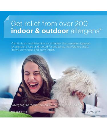Claritin 24 Hour Allergy Relief Tablets 10 mg 45 tabs (Pack of 3) - Fast-Acting Antihistamine for Allergy Relief - Buy Online on GoSupps.com