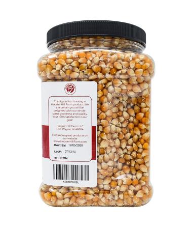 Hoosier Hill Farm Gourmet Non-GMO Mushroom Popcorn - 4 lb (64 Oz) Unflavored Snack - Buy Online on GoSupps.com