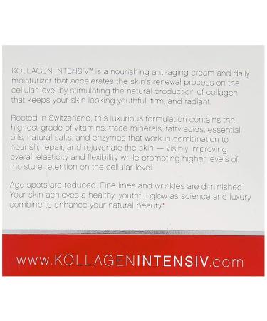 Kollagen Intensive Collagen Renewal Anti-Aging Wrinkle Cream (2 Ounce) 2 Pack Reduces Photoaging - Buy Online on GoSupps.com