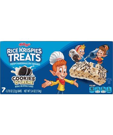 Rice Krispies Treats Cookies'n'Creme Snack Bars - 5.4oz Box (7 Bars) - Buy Online on GoSupps.com