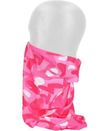 Mumbi 30574 Camouflage Pink Mouth & Nose Cover | Stylish Face Mask for Women | International Shipping Available - Buy Online on GoSupps.com