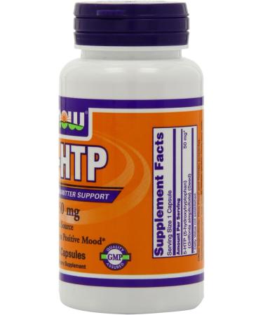 Buy 5-HTP 50mg Capsules - 90 Count (Pack of 2) | International Shipping Available - Buy Online on GoSupps.com
