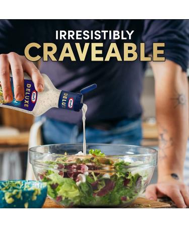 Kraft Deluxe Ultimate Ranch Salad Dressing 16 oz - Creamy Ranch Dressing - Buy Online on GoSupps.com