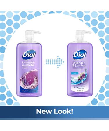 Dial Lavender & Jasmine Body Wash - 23 fl oz (Pack of 3) | Refreshing & Moisturizing - Buy Online on GoSupps.com