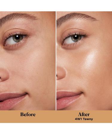 Laura Mercier Tinted Moisturizer Light Revealer with SPF 25 Luminous Finish Shade 4W1 Tawny and Translucent Loose Talc-Free Setting Powder Ultra-Blur: Hyaluronic Acid Infused Shade Translucent Hon - Buy Online on GoSupps.com