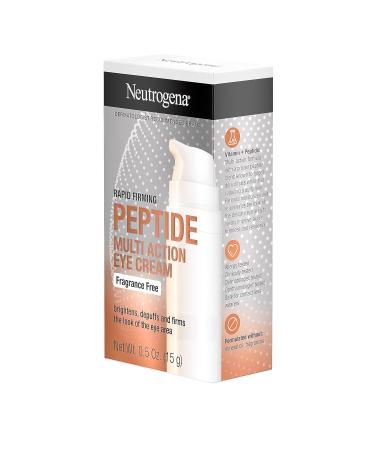 Neutrogena Rapid Firming Peptide Eye Cream - Pack of 4 | Hydrating, Fragrance-Free, & Brightening Formula to Reduce Fine Lines & Puffiness - Buy Online on GoSupps.com