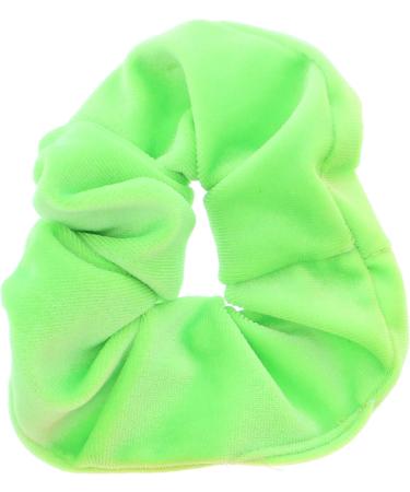 Zac's Alter Ego Pair of Fluroscent Neon Luxurious Velvet Hair Scrunchies Neon Green - Buy Online on GoSupps.com