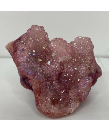 Crystal Decoration 70g Natural Aura Geode Cluster Crystal Stone Reiki - Buy Online on GoSupps.com