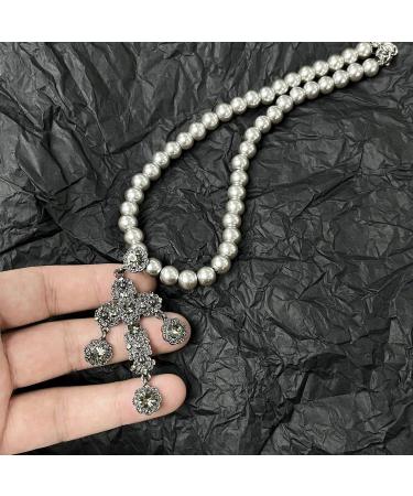 OralGos Palace Style Gothic Necklace - Handmade Crucifix Pendant for Daily Wear | Unique Metal Jewelry - Buy Online on GoSupps.com