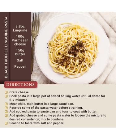 Bellina Tagliolini and Linguine Italian Truffle Pasta Variety Pack - Gourmet Imported Pasta Sampler (8.8 oz each) - Buy Online on GoSupps.com