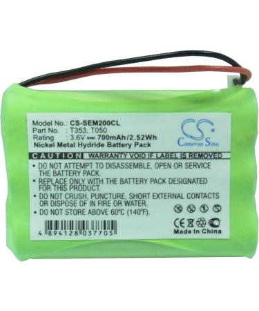 Buy 3.6V High-Performance Replacement Battery for Nortel MC901 - 700mAh | International Shipping Available - Buy Online on GoSupps.com