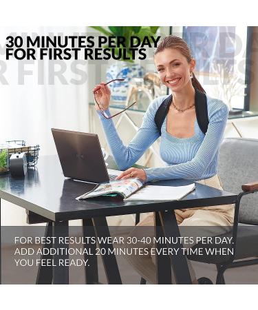 Posture Corrector for Men & Women | Adjustable Upper Back Brace | Breathable Support & Straightener for Neck Back Clavicle & Shoulders - Shop Now - Buy Online on GoSupps.com