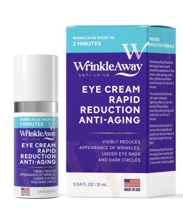 Eye Cream Anti Aging  Eye Cream for Dark Circles And Puffiness  Dark Circles Under Eye Treatment for Women  Under Eye Bags  Under Eye Cream  Eye Serum  Instant Eye Lift In 2 Mins  Made in USA