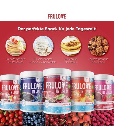 All-Nutrition Frulove Jelly Apple & Pear - Sugar-Free Jam - 80% Fruit Spread - Vegan Delights - 1000g Pack - Buy Online on GoSupps.com
