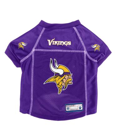 Littlearth NFL Basic Pet Jerseys Minnesota Vikings Small