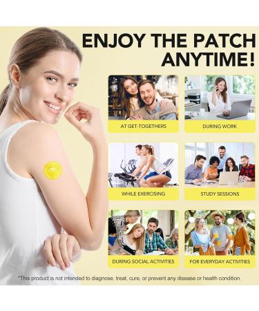 ZIXBMHYJ Dopamine Patches Extra Strength Mood Boost & Positivity Support Plant-Based Formula Vegan Patches for Men Women Daily Wellness - Buy Online on GoSupps.com