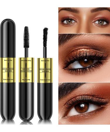 ChaneeHann Mascara black 2in1 waterproof mascara for length and volume natural look to dramatic 4D eyelashes - Buy Online on GoSupps.com