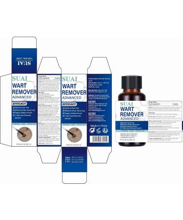 Aimery Wart Remover Liquid | Gentle Botanical Formula for Plantar Common & Flat Warts - Safe & Effective International Shipping - Buy Online on GoSupps.com