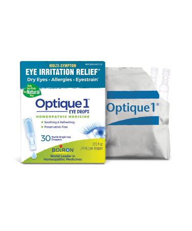 Boiron Optique 1 Eye Irritation Relief 30 Doses 0.013 fl oz Each