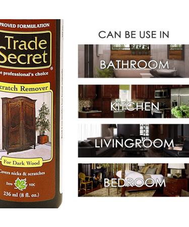 Scratch Remover for Dark Wood Furniture and Floor Cover Nicks and Scratches  Camouflage Minor Defects (8oz / 236 Ml) Dark Wood Tones - Buy Online on GoSupps.com