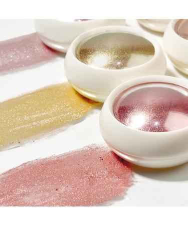 6 Colors Rose Gold Chrome Glitter Powder - Metallic Nail Art & DIY Makeup | Mirror Effect for Face & Body - Buy Online on GoSupps.com