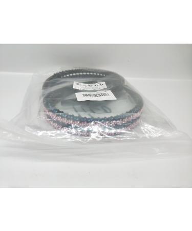 Belvanr Fashionable Hair Ripe - 5-Piece Glitter Double Crystal Headbands for Women | Rhinestone Slip-Proof Hair Jewelry - Buy Online on GoSupps.com