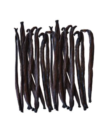 Native Vanilla Grade B Tahitian Vanilla Beans  25 Premium Extract Whole Pods  For Chefs and Home Baking, Cooking, & Extract Making  Homemade Vanilla Extract