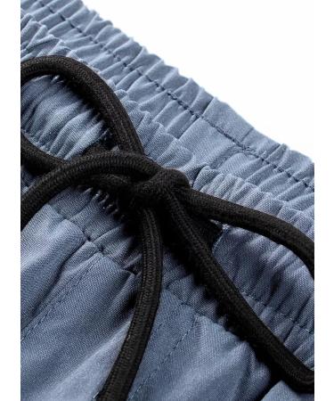 Elegancity Men's Cargo Trousers - Casual Jogger Work Pants with Drawstring Waist and Pockets (Size 40, A-sky Blue) - Buy Online on GoSupps.com