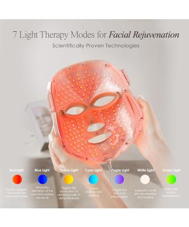 Project E Beauty LED Light Therapy Mask | Anti-Aging Facial Skincare Routine | Skin Tightening | Calm Inflammation & Sensitive Skin | Reduce Wrinkle | Brightens Skin | Collagen Boost - Buy Online on GoSupps.com